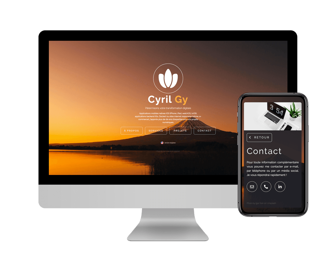 cyril.gy site vitrine